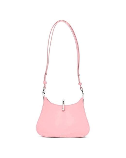 Rabanne Pink Small Ring Shoulder Bag