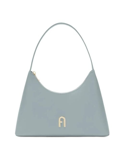 Borsa A Spalla Diamante Piccola di Furla in Blue