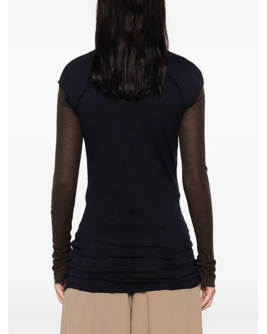 Paloma Wool Black Hari V-Neck Knit Top
