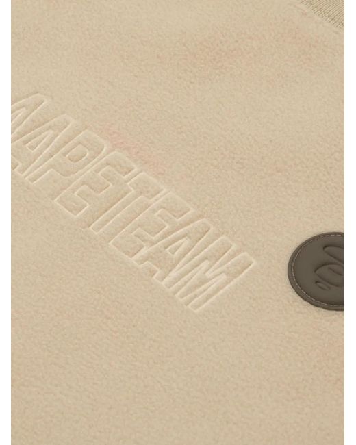 Aape By A Bathing Ape Natural Moonface Patch Sweatshirt for men
