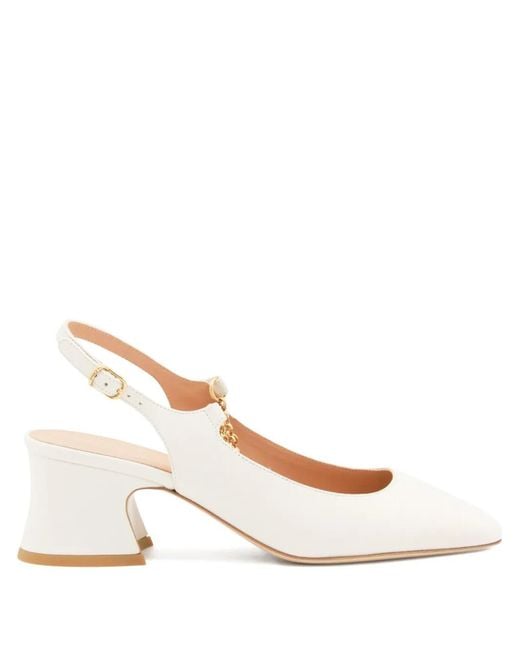 Chloé Natural 55Mm Charm-Chain Pumps