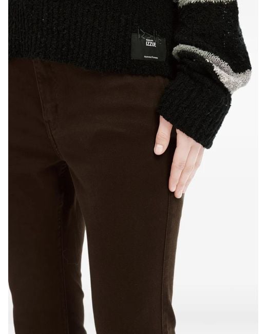 Izzue Black Flared Trousers