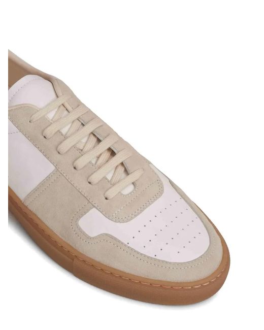Common Projects White Bball Panelled Sneakers for men