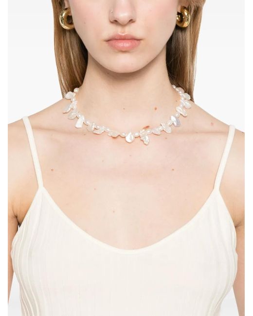 Vince Geribbelde Tanktop in het White