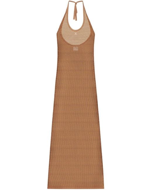 Courreges Brown Holistic Maxi Dress