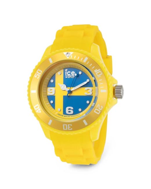 Ice-watch Yellow Ice-World 40Mm Watch