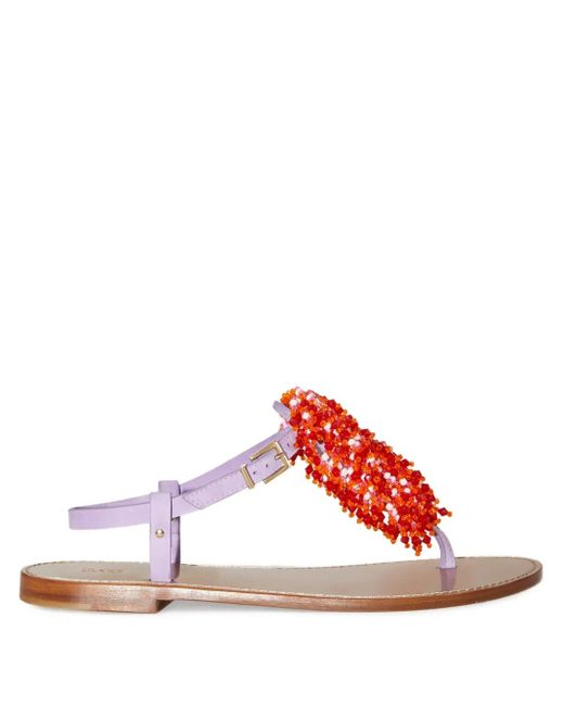 Sandali di Emilio Pucci in Red
