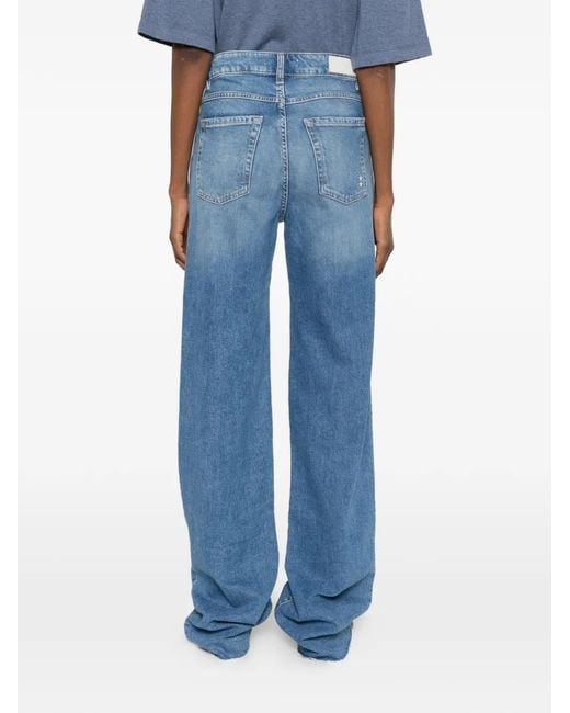 ICON DENIM Blue Joia Straight-Leg Jeans