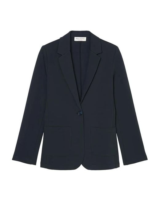 Marc O' Polo Blue Tailored Blazer
