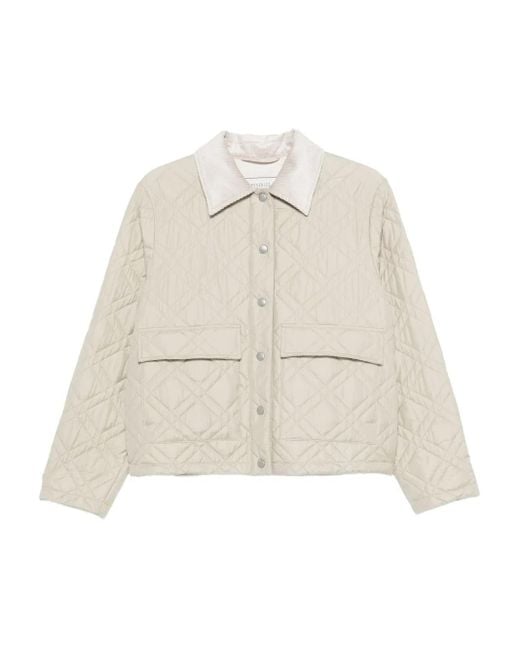 Peserico キルティング ジャケット White