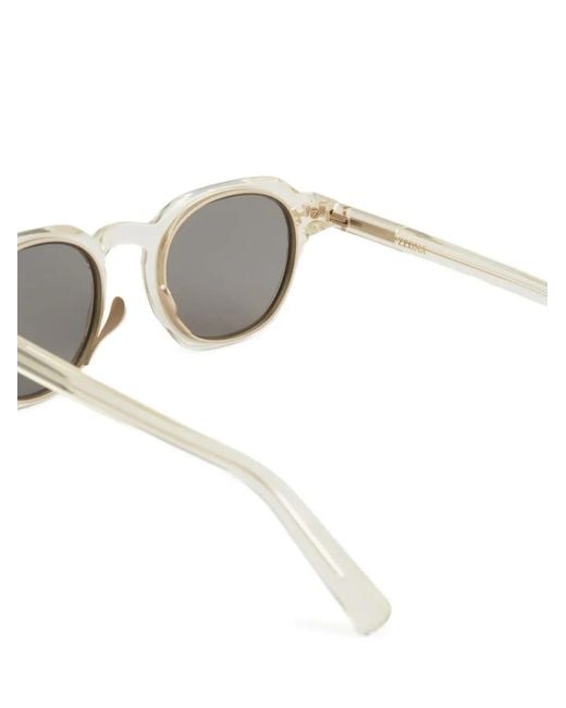 Zegna Gray Lunettes De Soleil À Monture Ronde for men