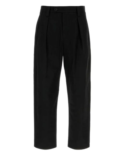 Pantaloni Con Pieghe di A.P.C. in Black da Uomo