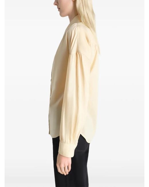 Lemaire Natural Pointed-Collar Shirt