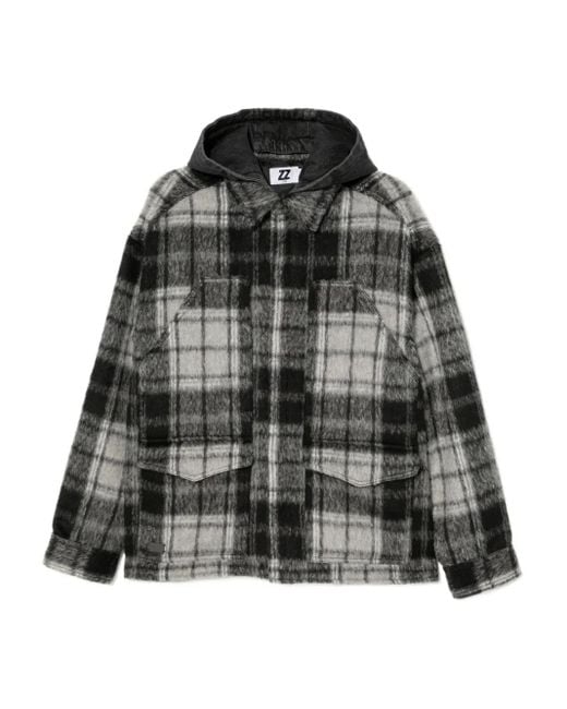 Chaqueta de cuadros Izzue de hombre de color Black