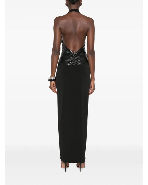 ANDAMANE Black Halterneck Dress