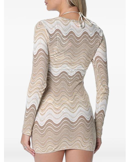 Mc2 Saint Barth Natural Short Imany Dress