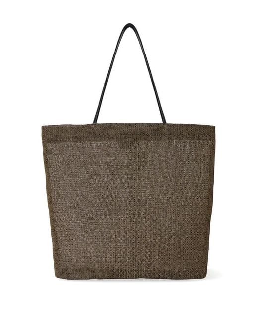 The Row Brown Barn Tote Bag