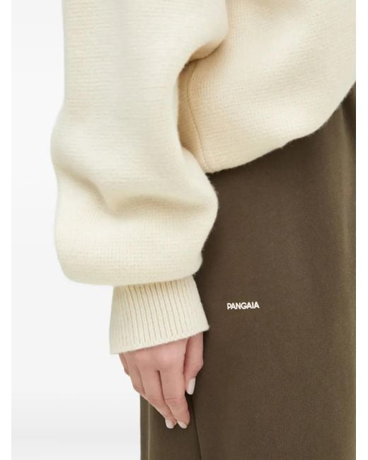 PANGAIA Natural Balloon-Sleeve Hoodie