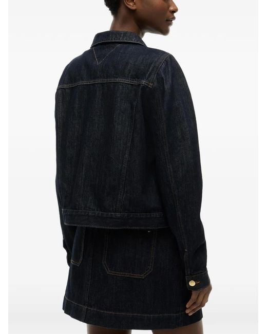 Tommy Hilfiger Blue Button-Up Denim Jacket