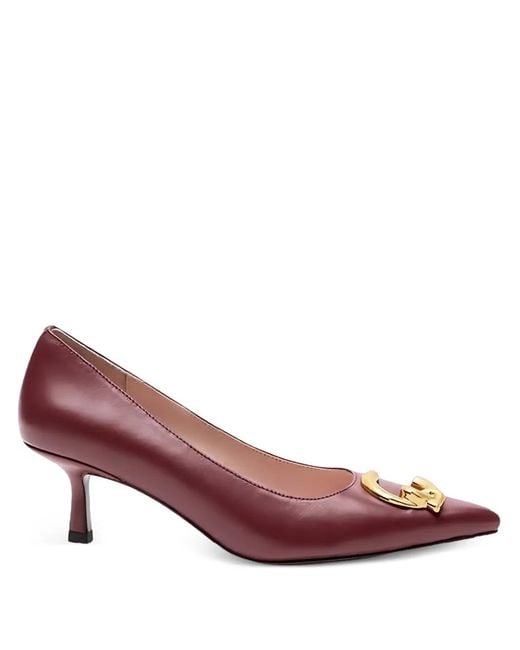 Coccinelle Pink C-Me Smooth Pumps