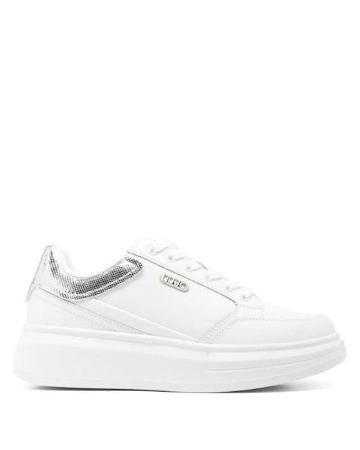 Sneakers Con Logo di Liu Jo in White