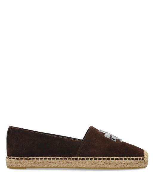 Tory Burch Brown Eleanor Espadrilles