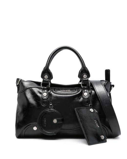 Liu Jo Black Wallet Detail Bag