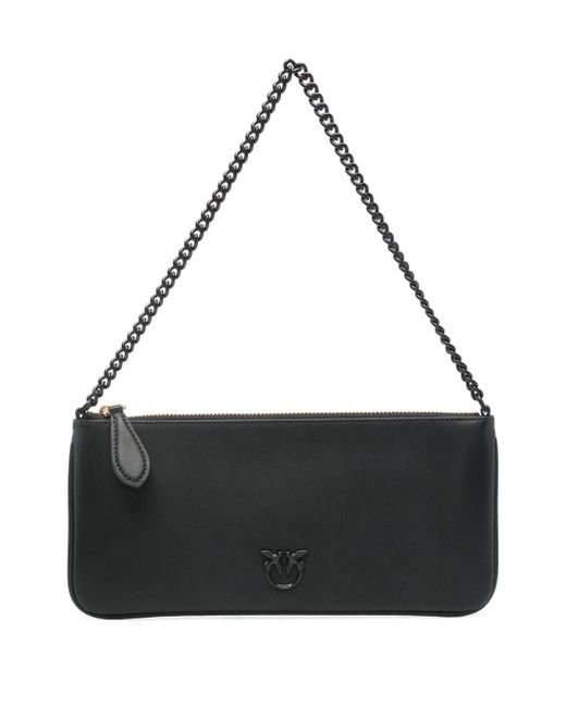 Pinko Black Love-birds-motif Shoulder Bag