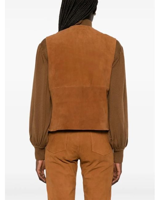 Chaleco Gliss Blazé Milano de color Brown