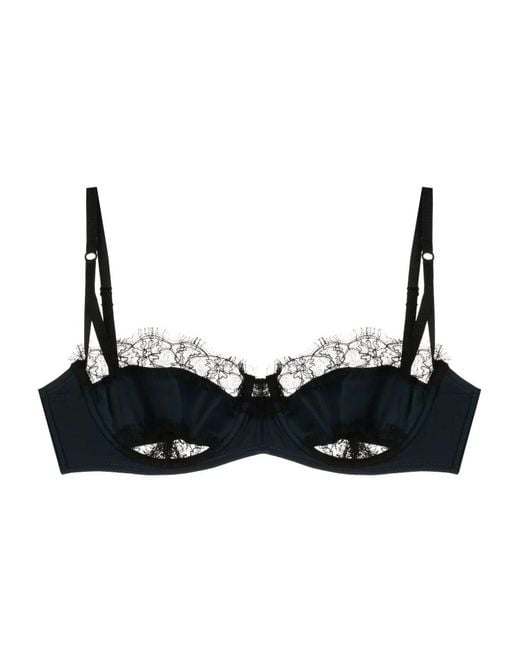 Kiki de Montparnasse Black Lace Balconette Bra
