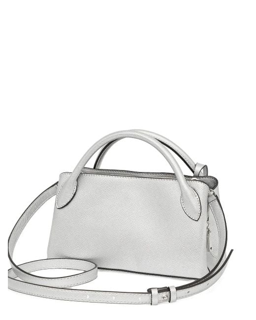 Guess Fedana Metallic-Finish Tote Bag