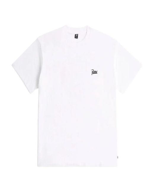 PATTA White Heart-Graphic T-Shirt for men