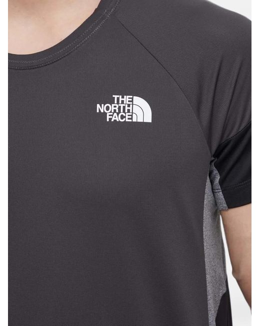 The North Face Black Bolt Colourblock T-Shirt for men