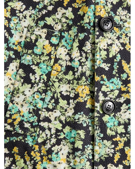 Valentino Garavani Green Single-Breasted Coat for men