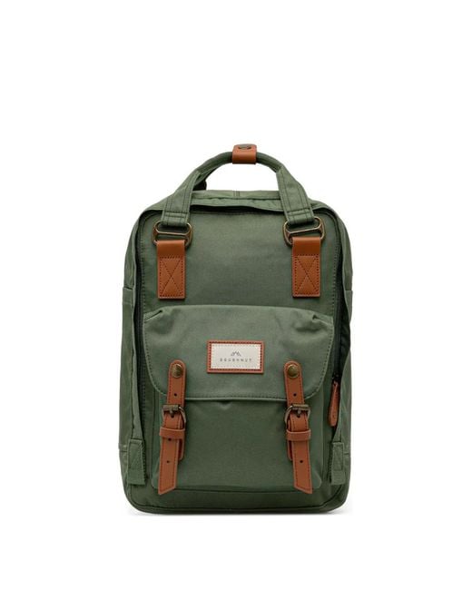 Doughnut Green Macaroon Buckled Backpack