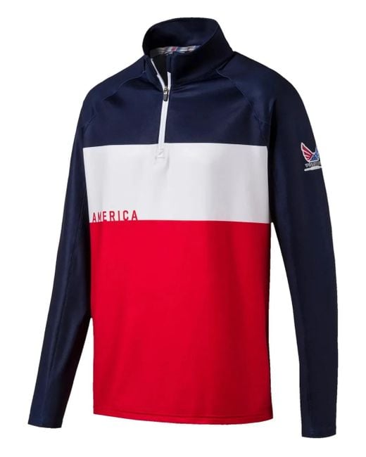 PUMA Volition Jetstream Sweater in het Blue voor heren