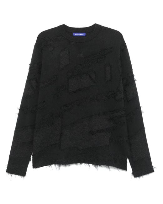A_COLD_WALL* Black Frontage Sweater for men