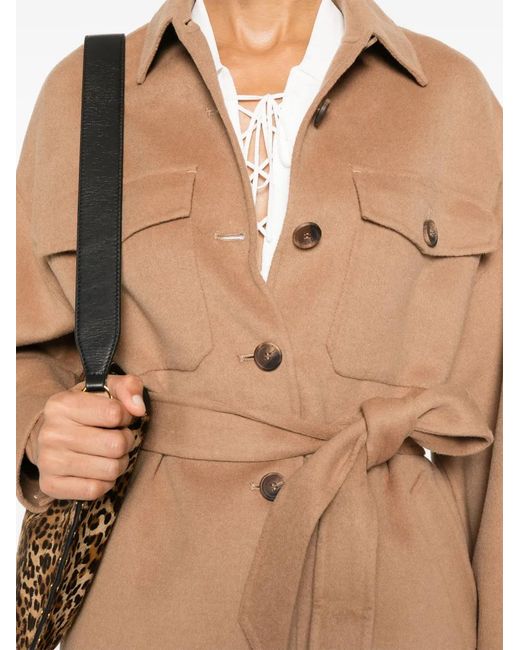 Twinset Natural Belted Jacket