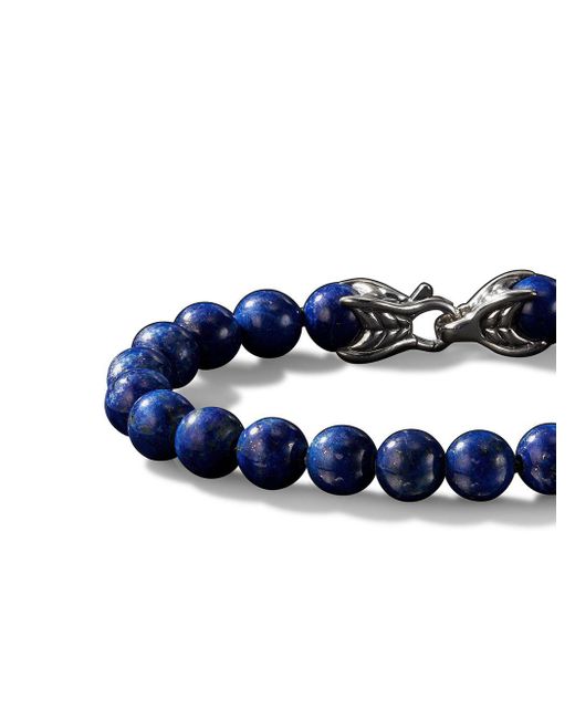 メンズ David Yurman Spiritual ビーズブレスレット ブルー Lyst