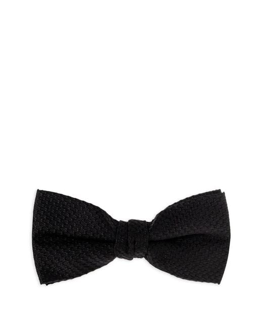 Givenchy Black Bow Detail Tie for men