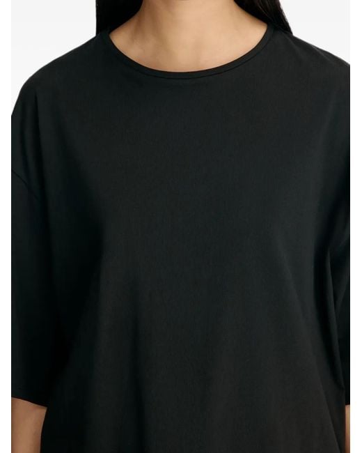 Loulou de Saison Black Osis Lds Oversized Boxy-Cut T-Shirt