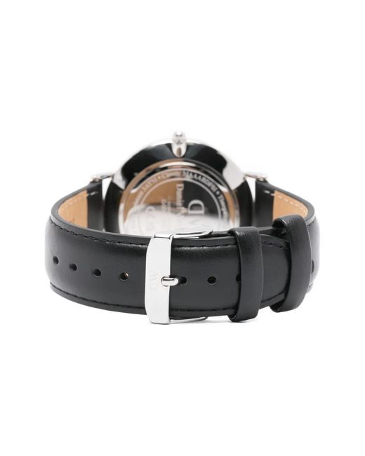 Daniel Wellington White Multi-Eye Sheffield-Leather-Strap 40Mm for men