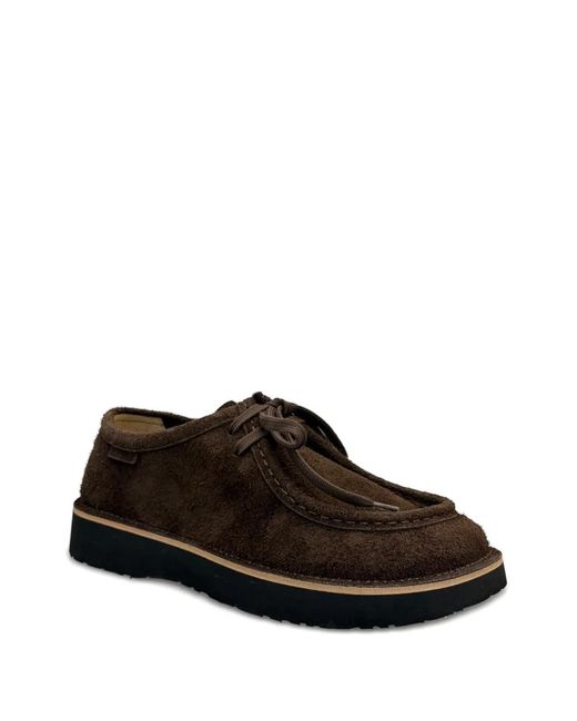 Loewe Faro Lace-Up Derby Shoes in Brown for Men | Lyst
