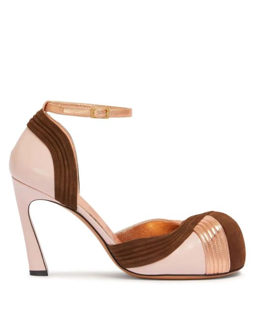 Marni Pink Leather Pumps