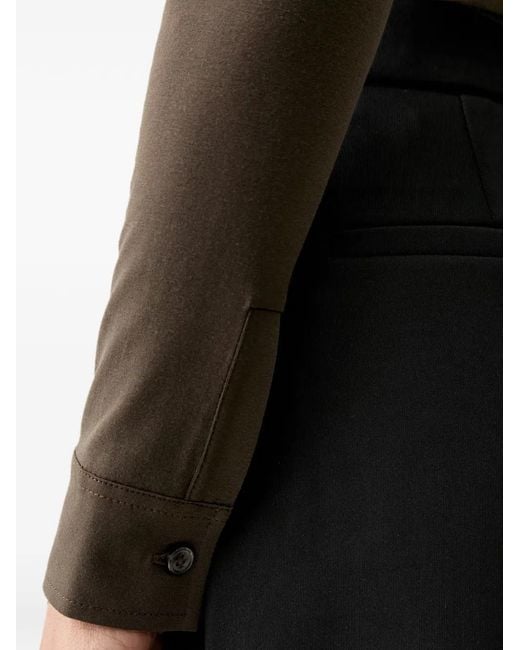 Marc O' Polo Black Long-Sleeve Button-Up Shirt