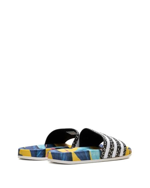Adidas Green Adilette Slides
