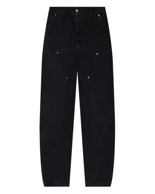 Carhartt Black Panel Pocket Trousers