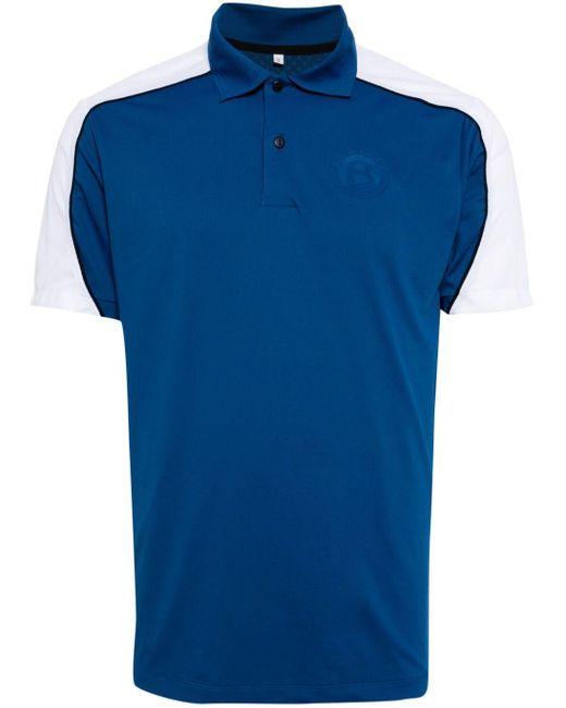 Bentley Blue Cotton Polo Shirt for men