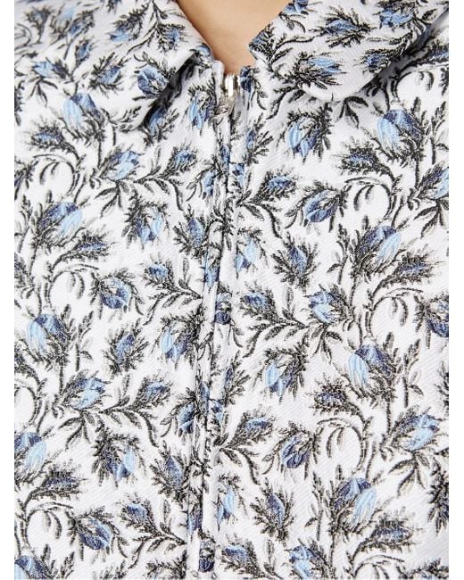 Giambattista Valli Black Elegante Jacquard-Bomberjacke