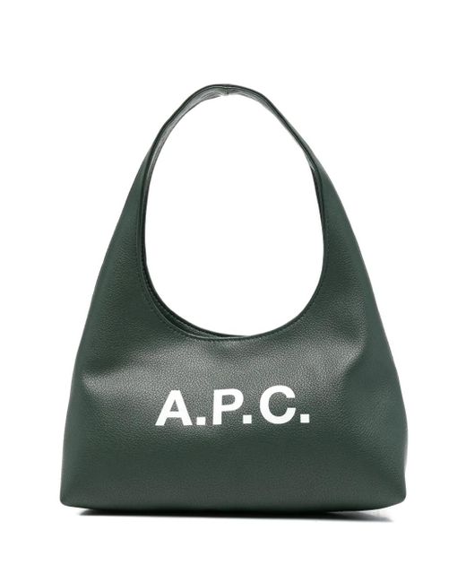 Bolso de hombro Ninon mini A.P.C. de hombre de color Green